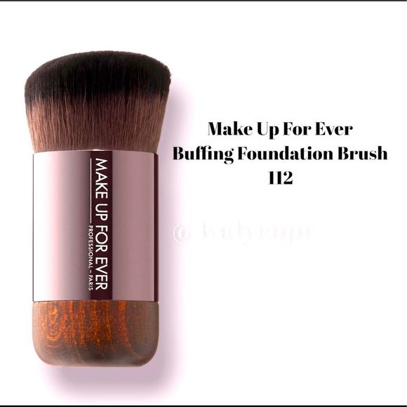 Makeup Forever Foundation Brush 112 w/Carrying Case - Picture 1 of 3